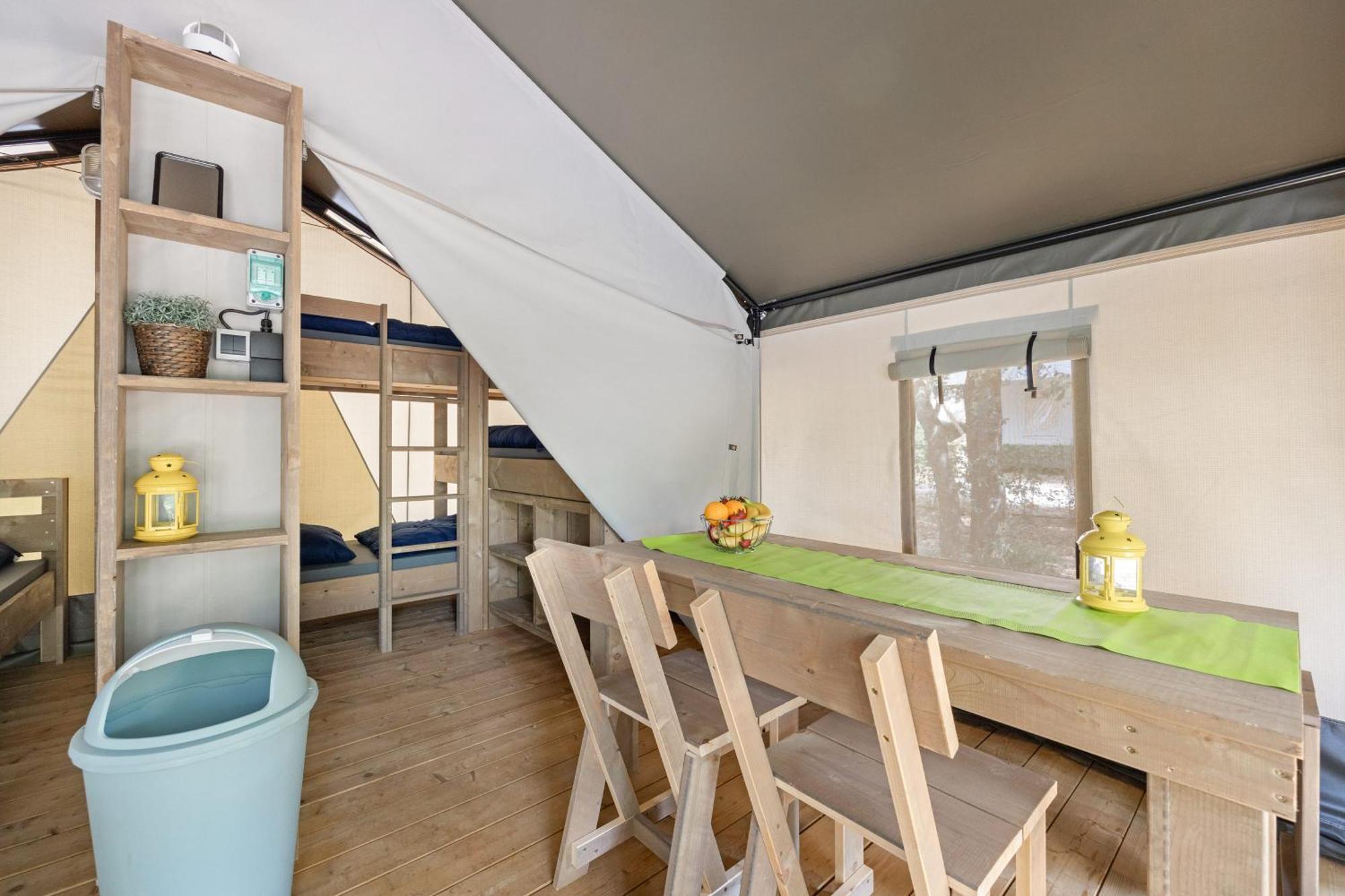 Easyatent Fkk Safari Tent Solaris Naturist - Clothes Free Porec Bilik gambar