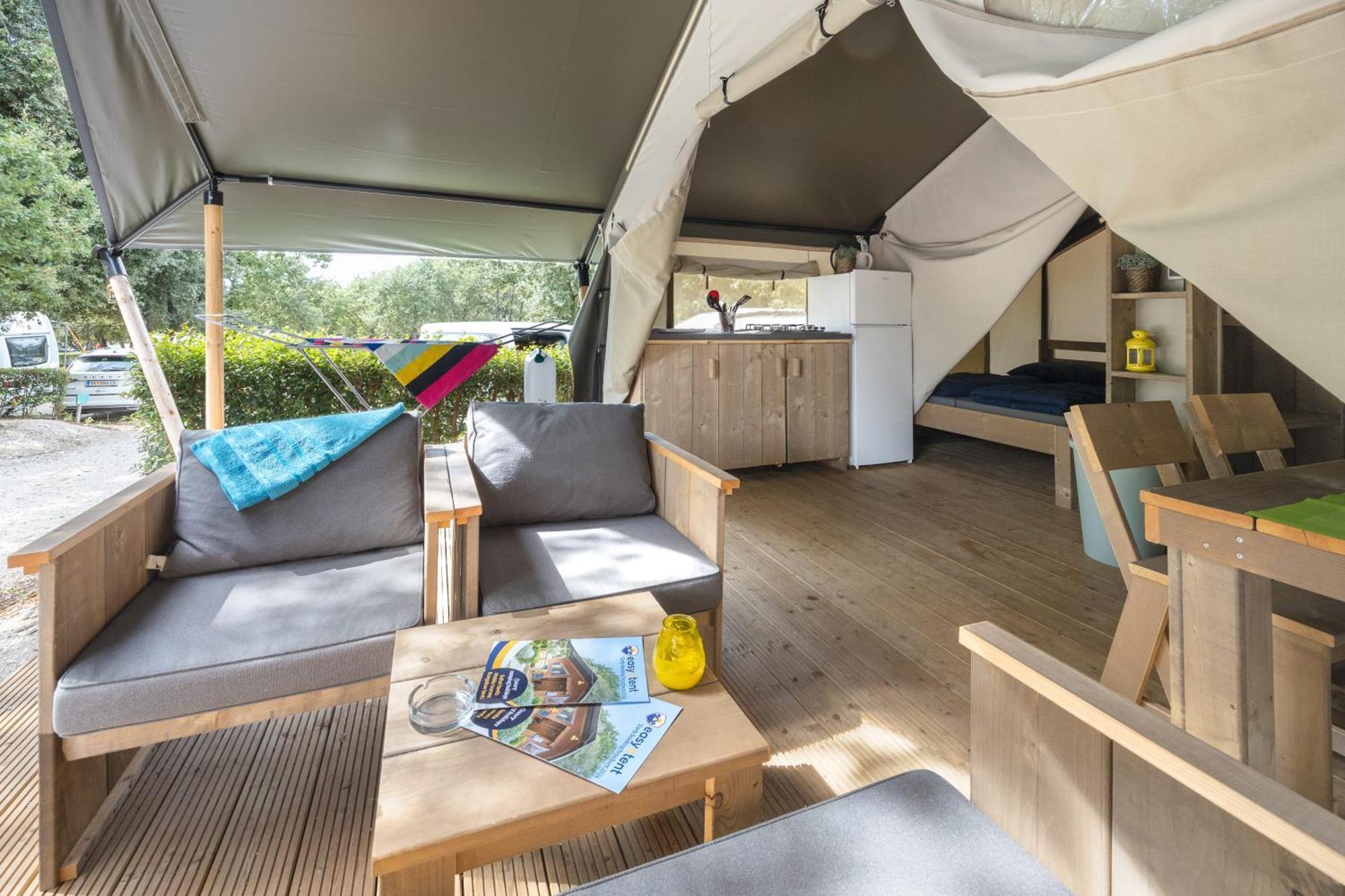 Easyatent Fkk Safari Tent Solaris Naturist - Clothes Free Porec Bilik gambar