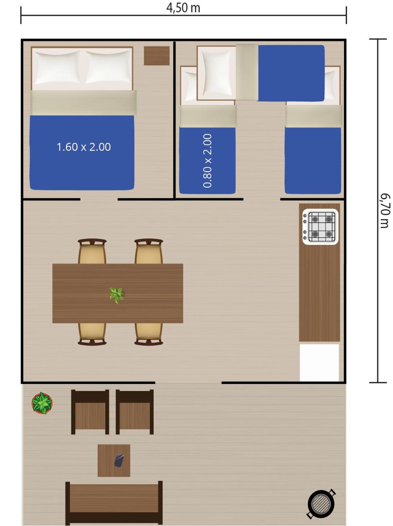 Easyatent Fkk Safari Tent Solaris Naturist - Clothes Free Porec Bilik gambar